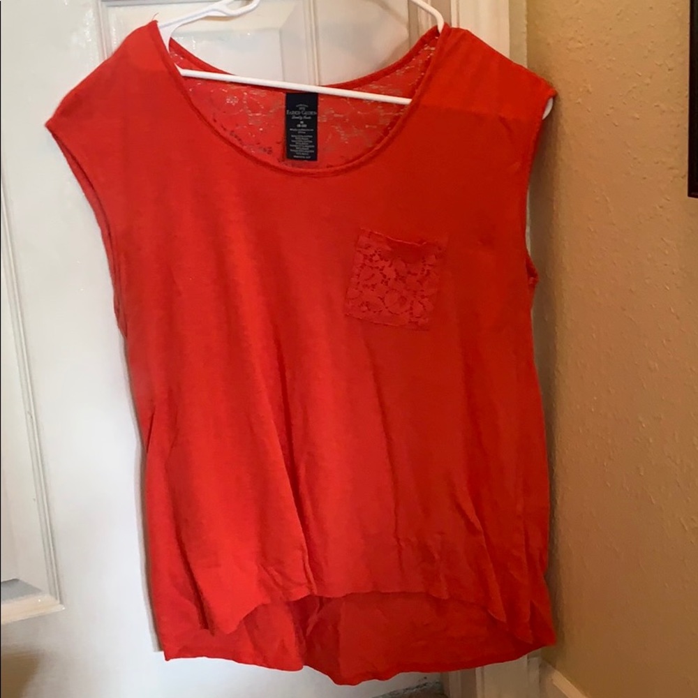 Gorgeous orange color top